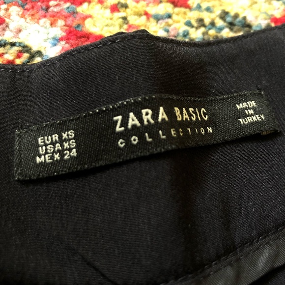 Zara High Waist Culottes Wide Leg Capri XS - Picture 4 of 4